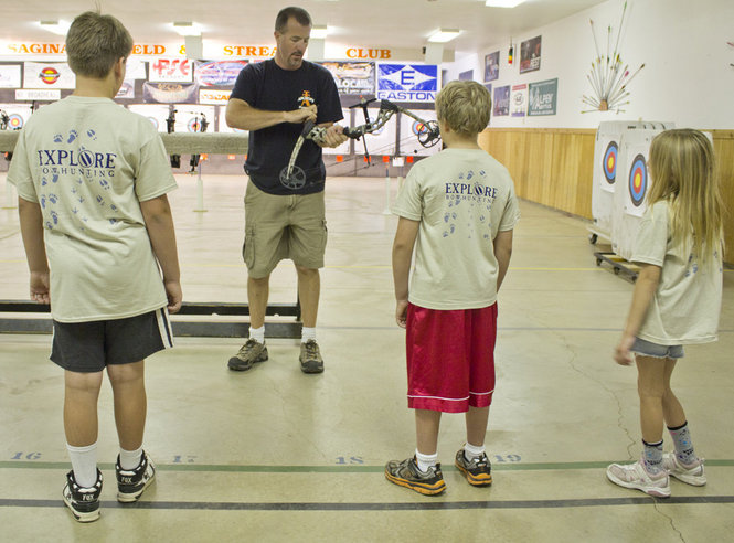 Archery Class summer 2012